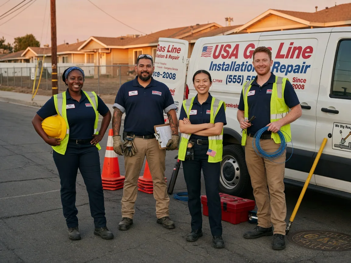 Gas Line Installation company in Harveys Lake, PA